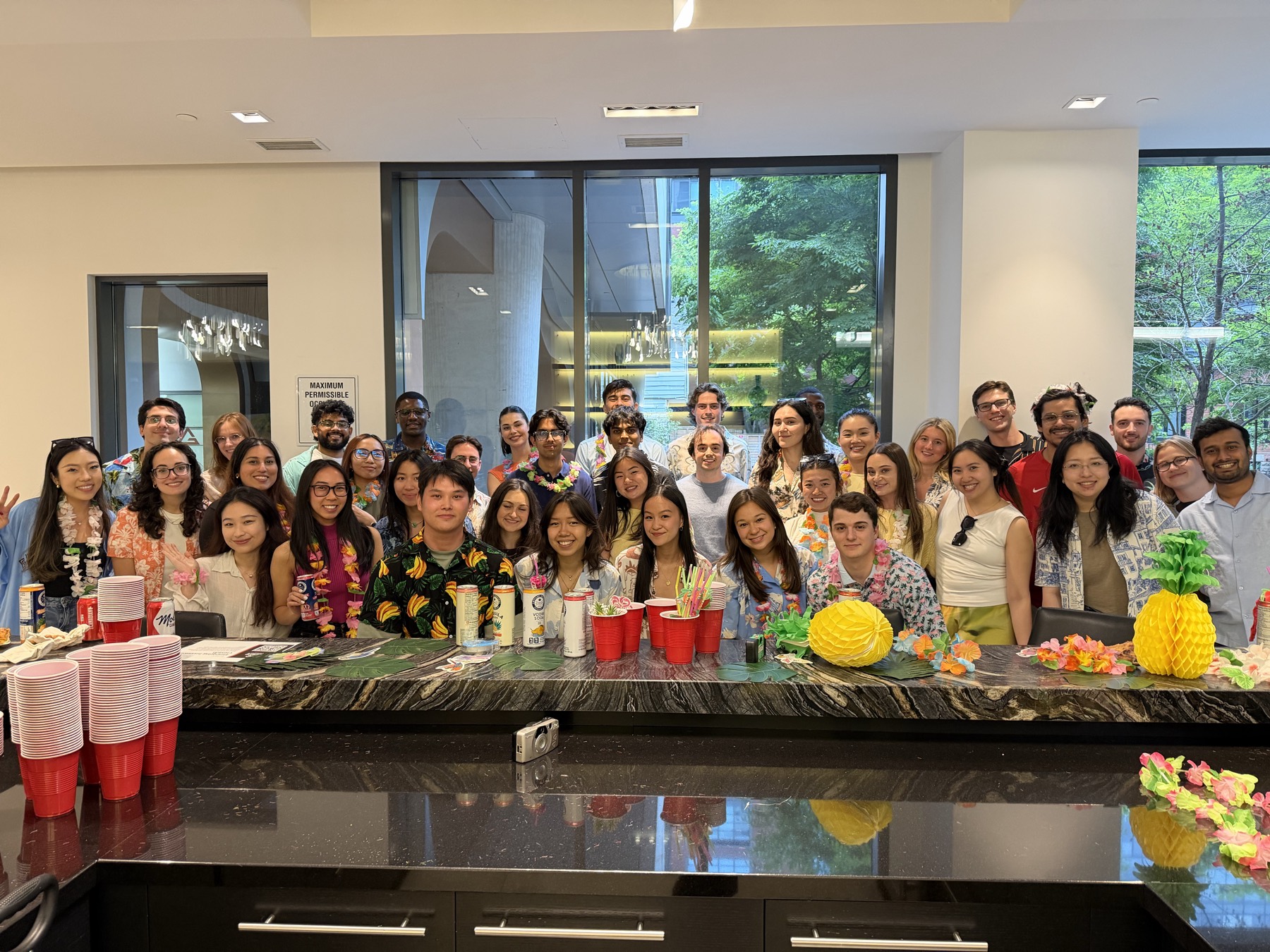 Members of Emerging Investors Canada gathered at a summer community social.